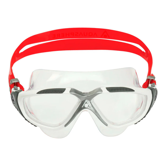 Aqua Sphere Unisex Vista White/Grey/Red, Smoke Lens