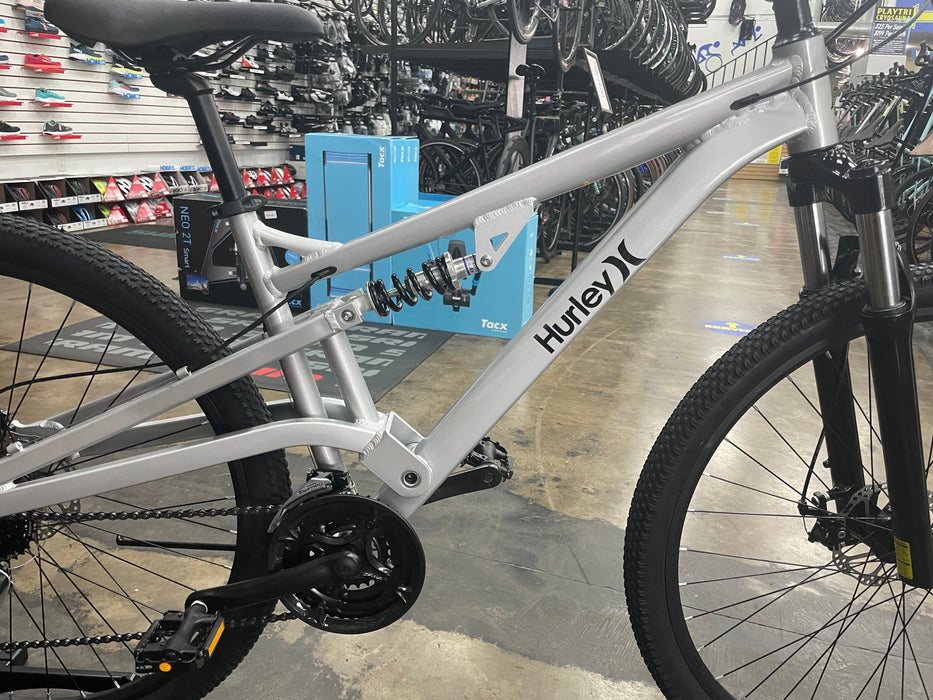 Hurley Alle-Oop Mountain Bike Shimano Acera - Silver 2022
