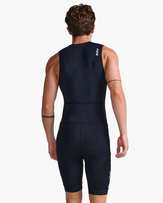 2XU Men's Core Sleeveless Trisuit - Black