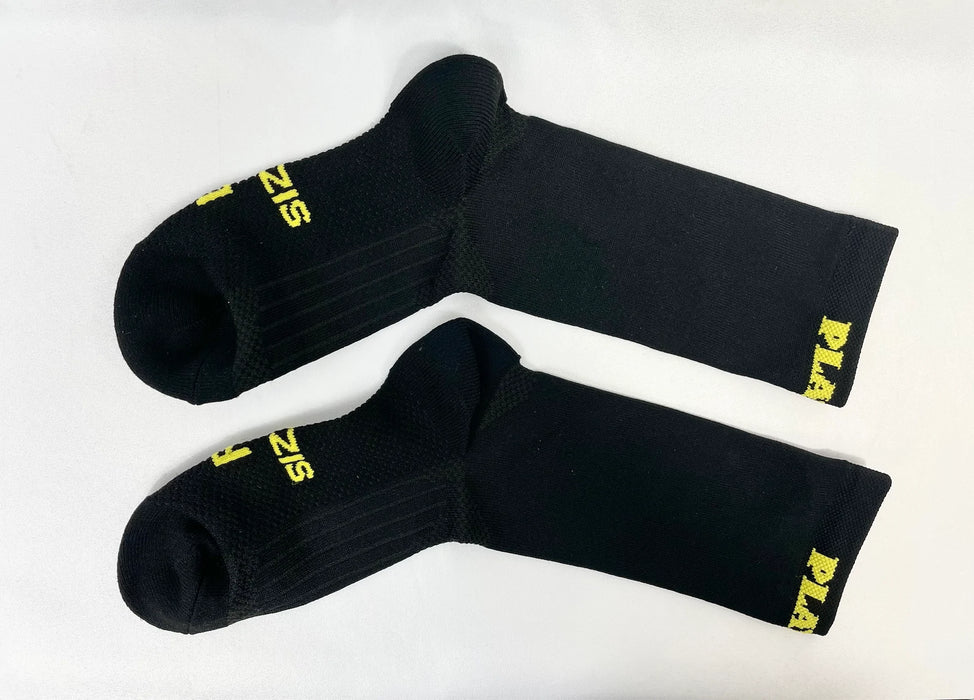 Playtri Cycling Socks (Unisex) - Black